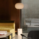 Lumina Pillar Orb Floor Lamp